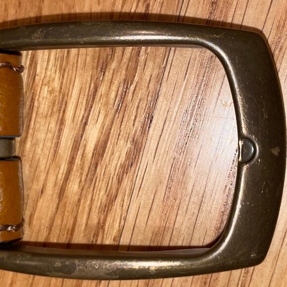 Men's Genuine Leather Double-looped and Stitched Belt Size 40/100 - Picture 8 of 15